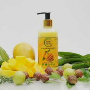 All natural mango shampoo