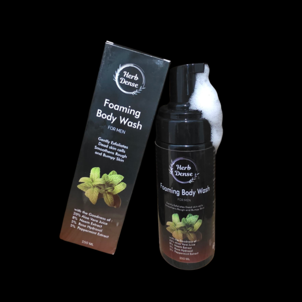 Herb Dense Foaming Body Wash for men - Image 7