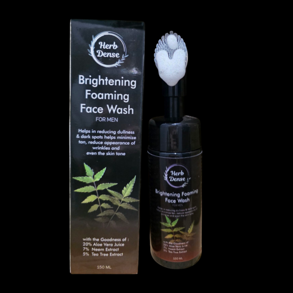 Herb Dense Brightening Foaming Face Wash for men - Image 7