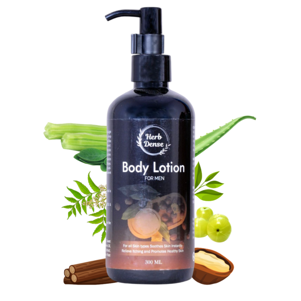 Herb Dense All Natural Body Lotion for men